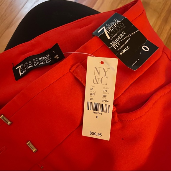 7th Ave Modern Fit Ankle Pant, size 0 - Picture 4 of 4